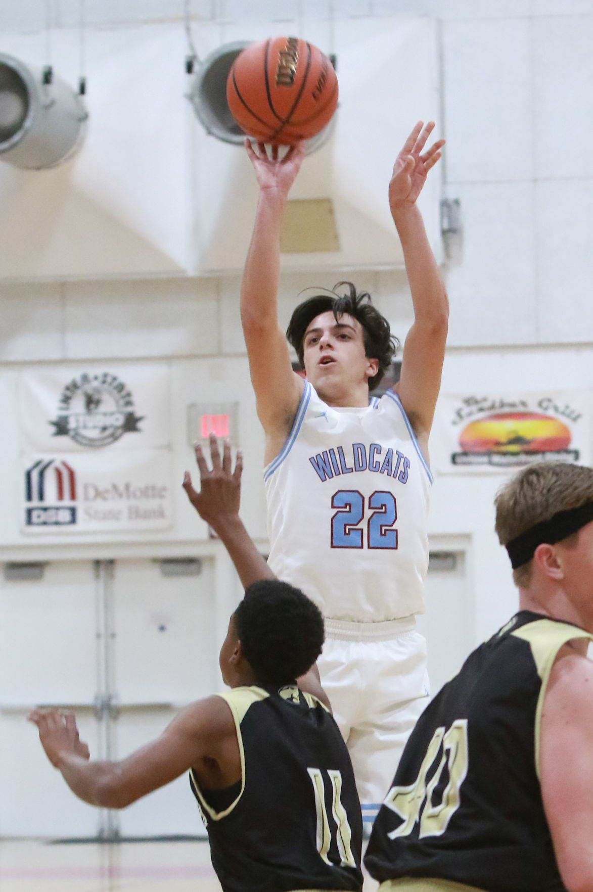 Boys basketball - Griffith at Hanover Central